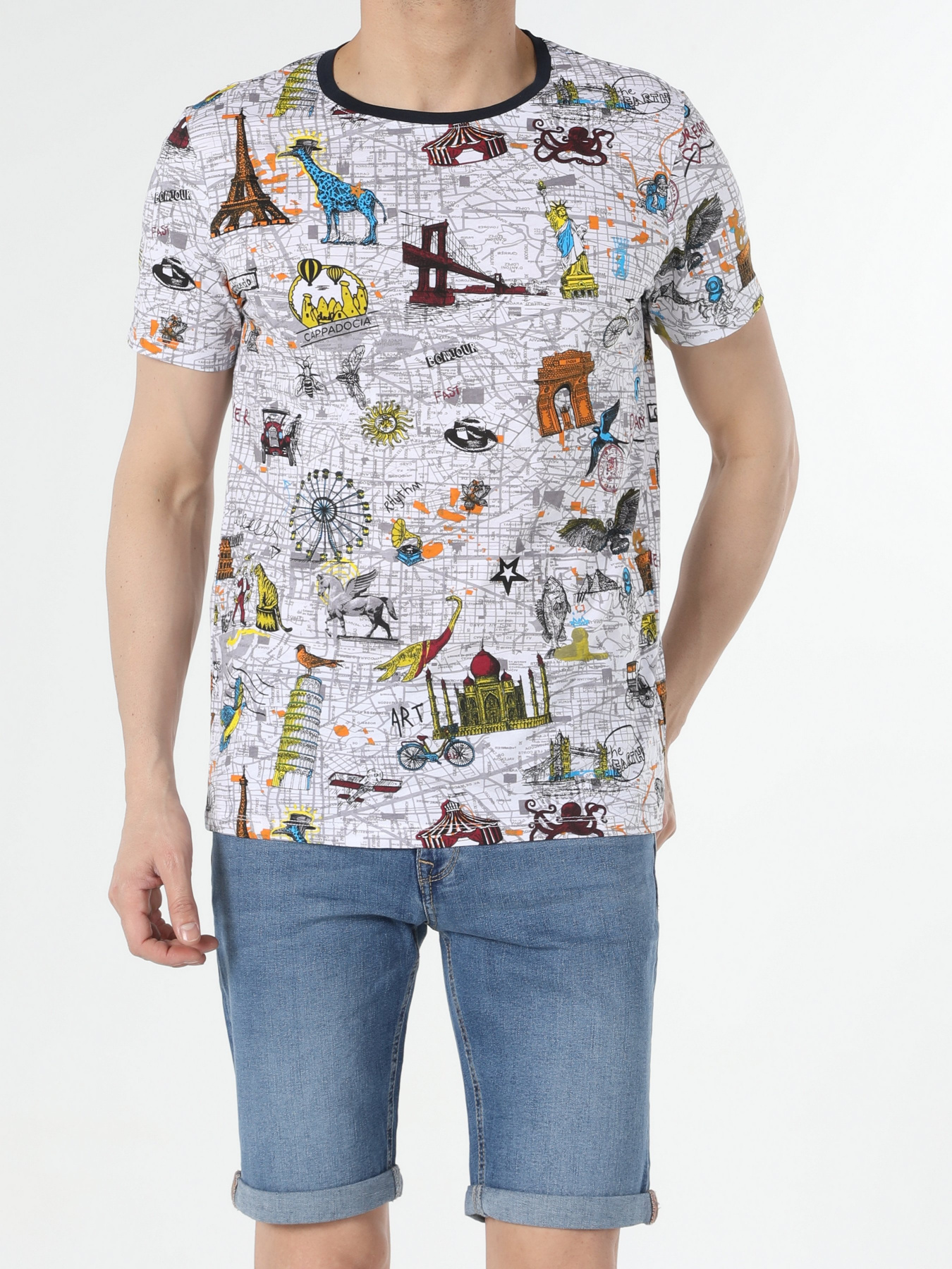 Футболки и поло Colin’s модель CL1052548WHT Фото