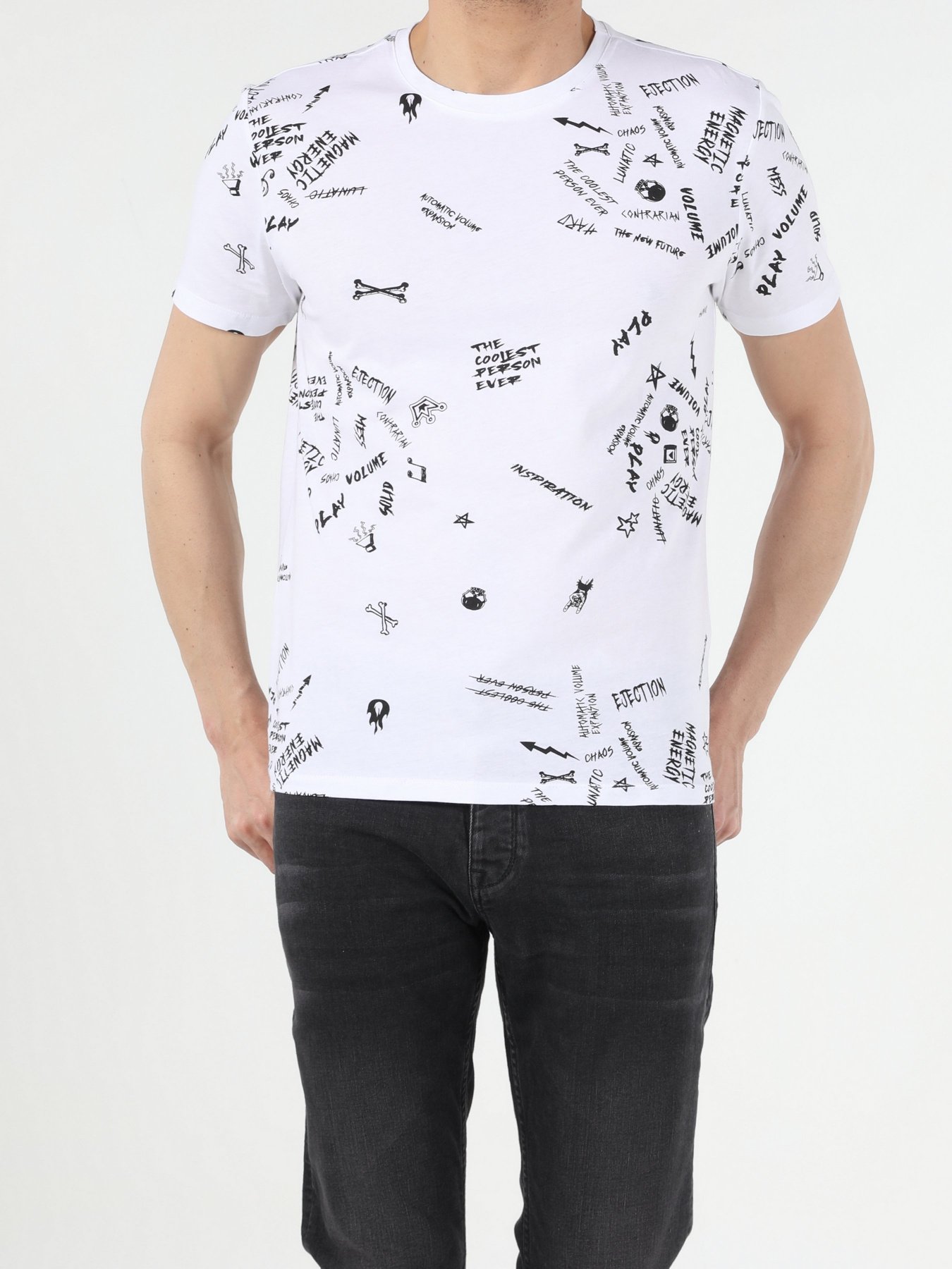 Футболки и поло Colin’s модель CL1052844WHT Фото