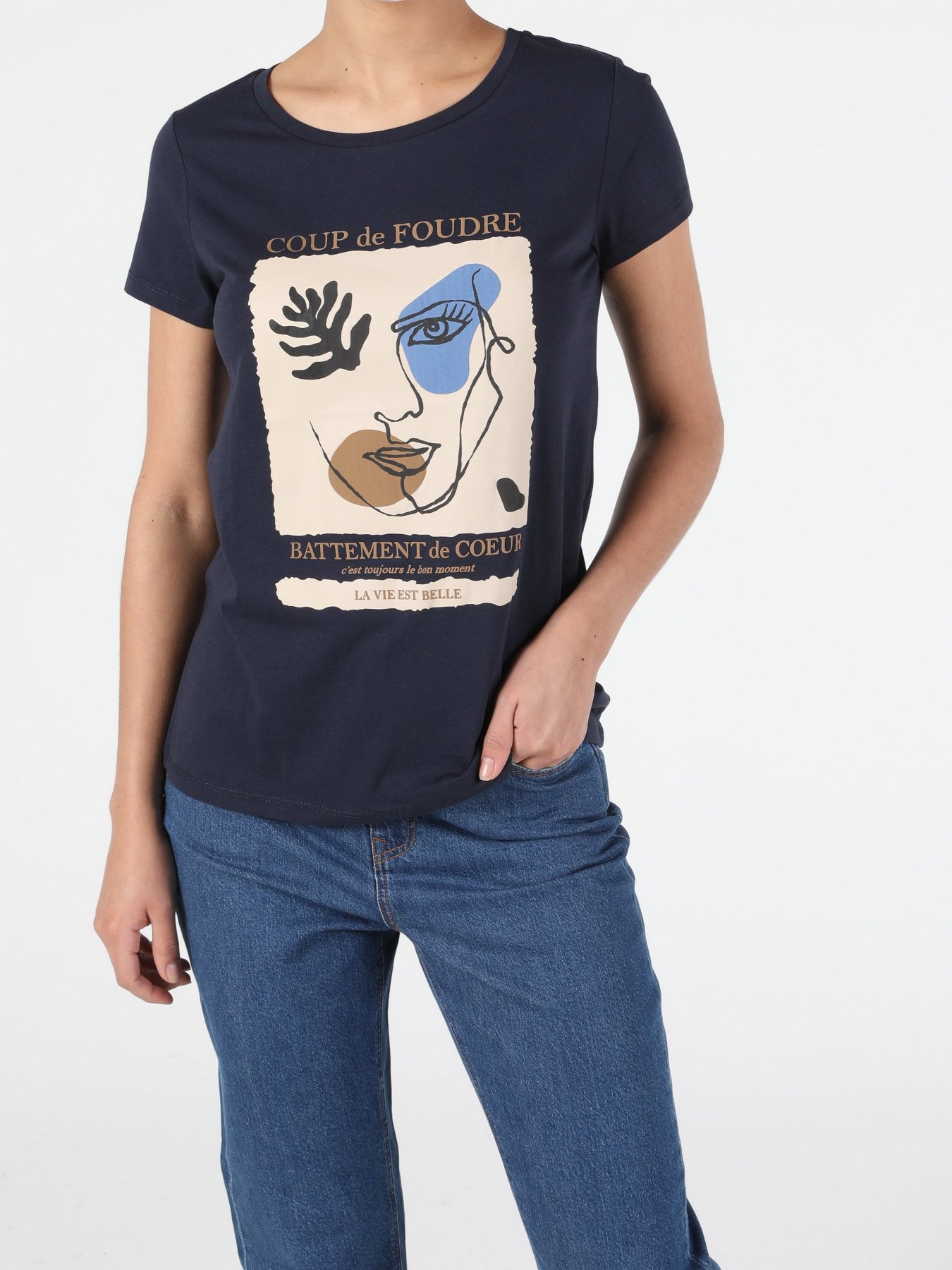 Футболки и поло Colin’s модель CL1053070NAV Фото