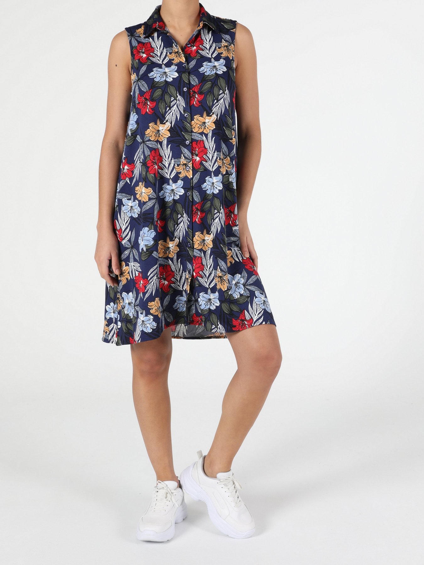 Сукня міді Colin’s модель CL1053523NAV Фото