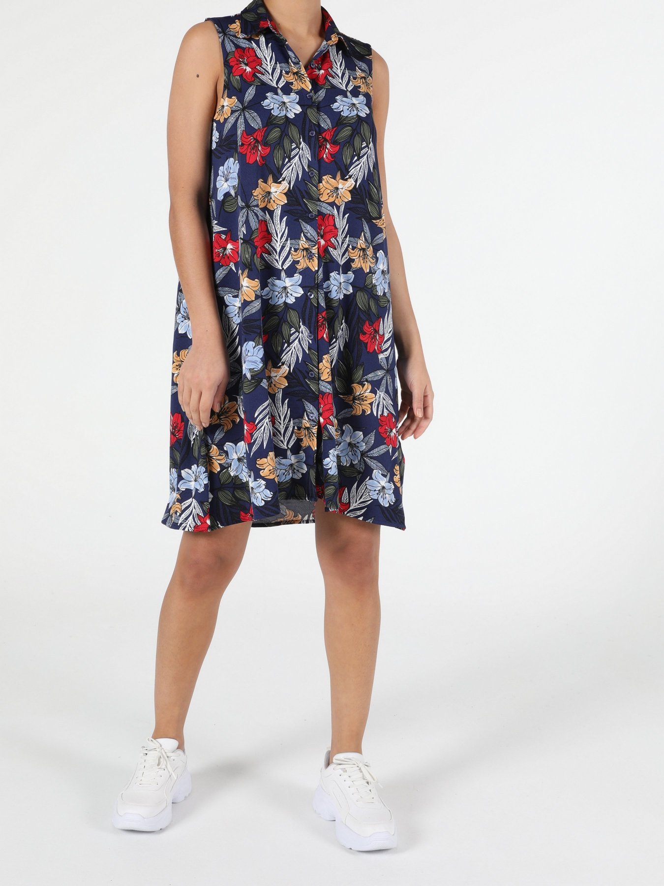 Сукня міді Colin’s модель CL1053523NAV Фото