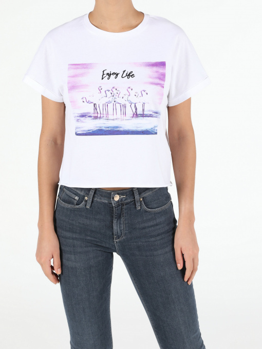 Футболки и поло Colin’s модель CL1053528WHT Фото