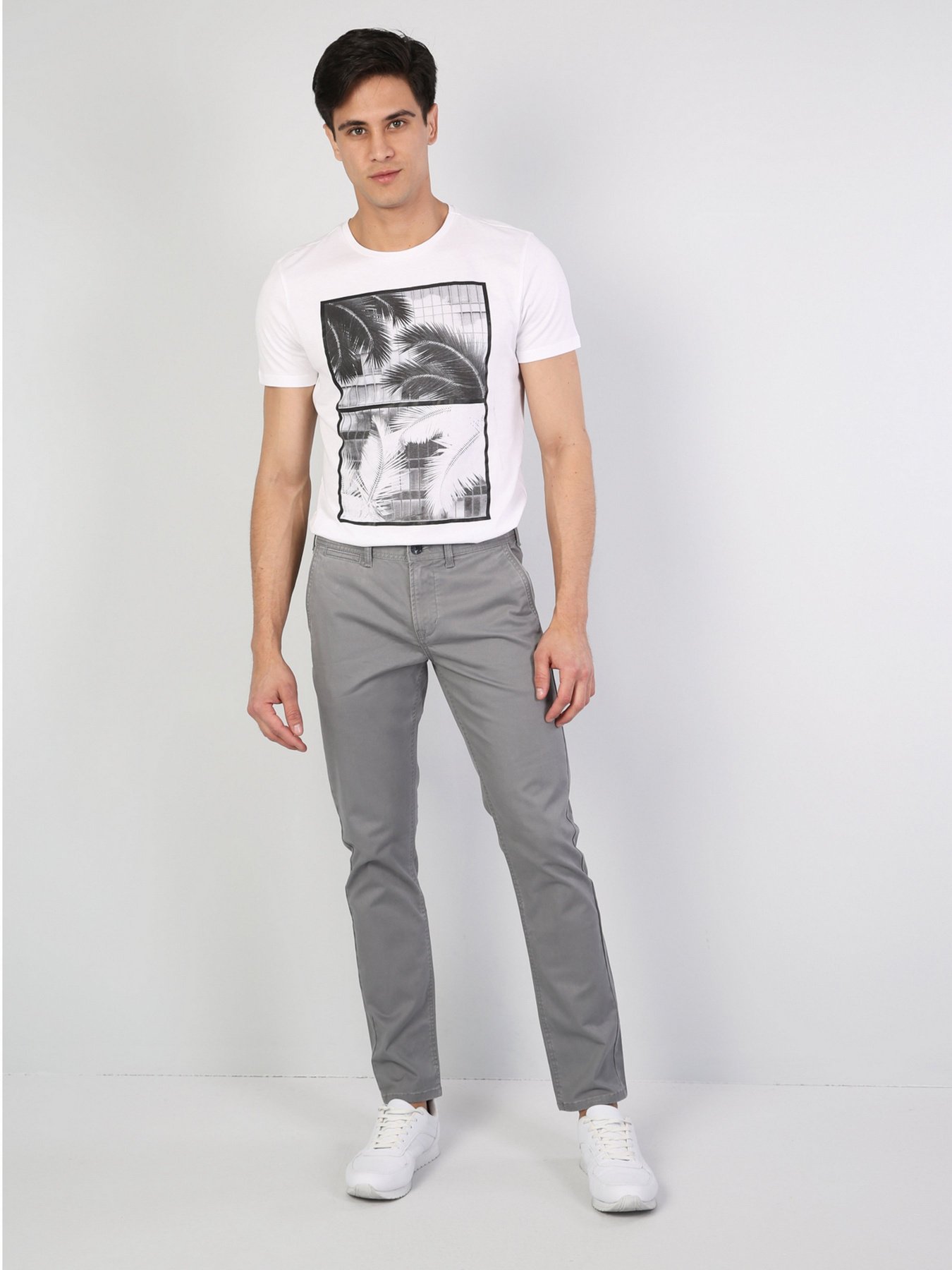 Брюки повседневные Colin’s модель CL1034594DGR Фото