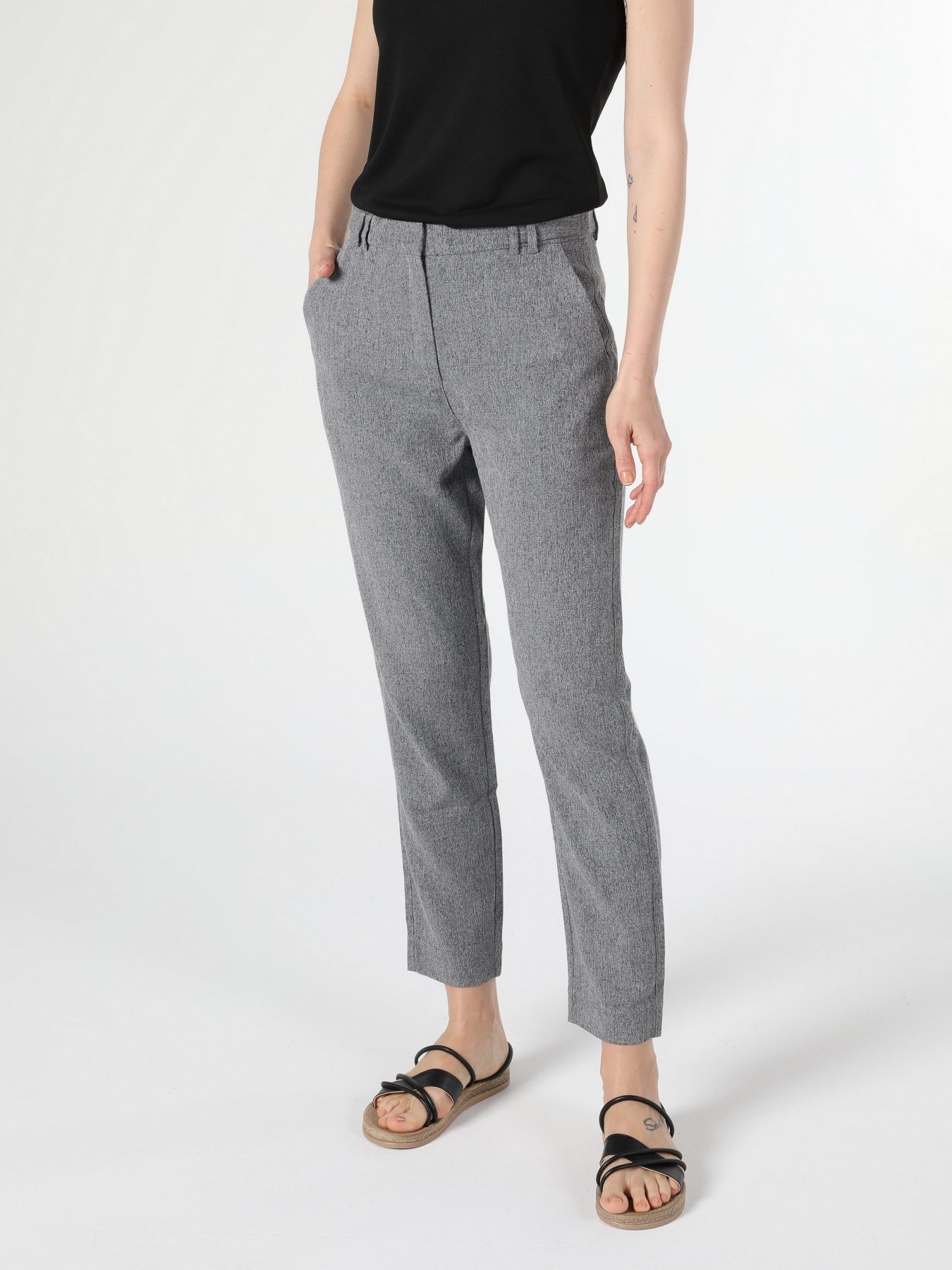 Повседневные штаны Colin’s модель CL1053044GRA Фото