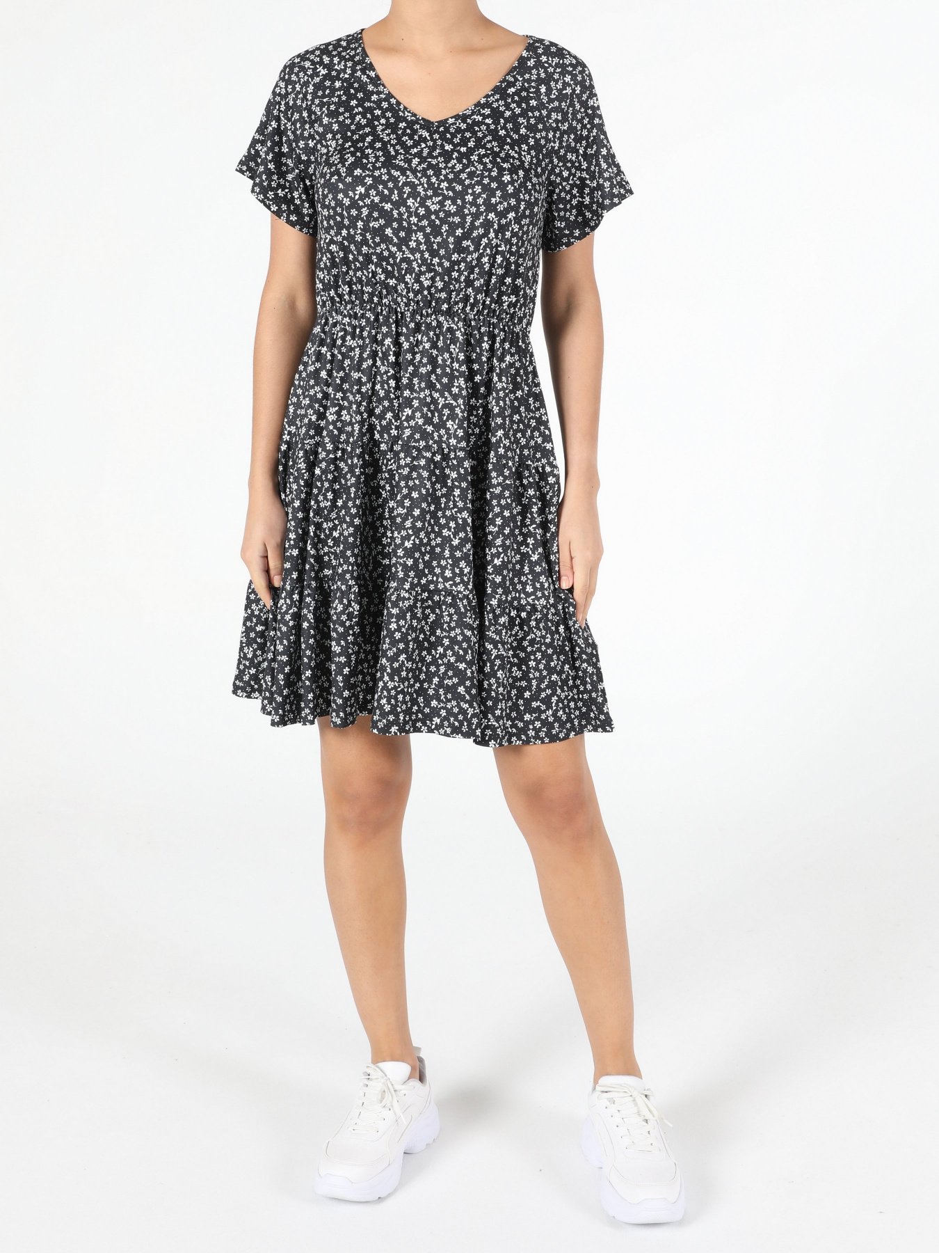 Платье миди Colin’s модель CL1053548BLK Фото