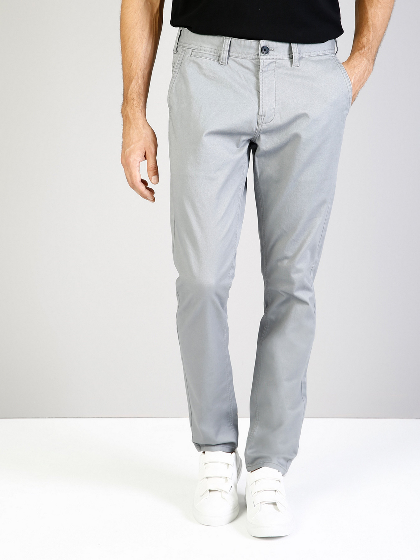 Брюки повседневные Colin’s модель CL1034594GRA Фото
