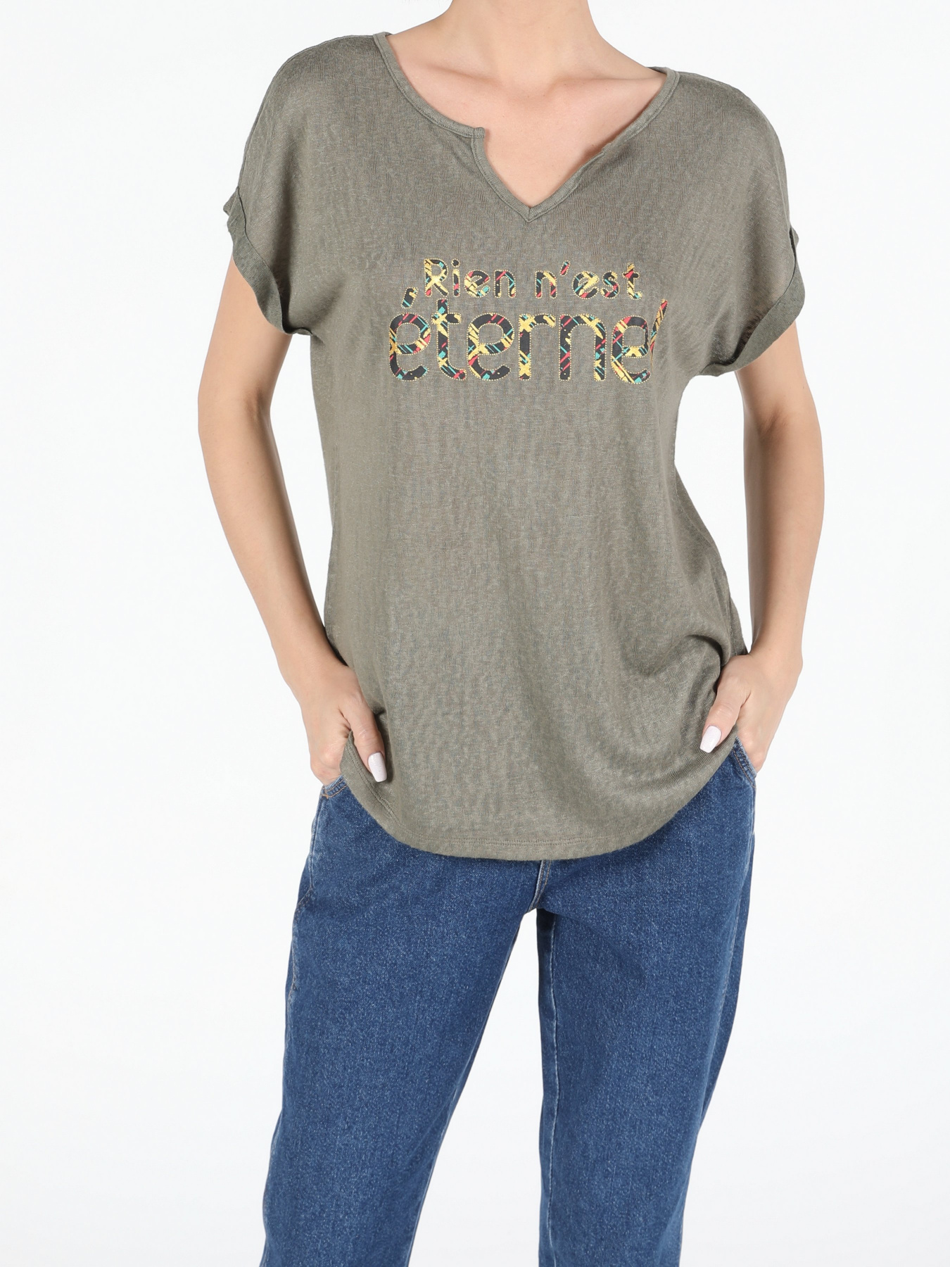 Футболки і поло Colin’s модель CL1053629KHA Футболки і поло Colin’s модель CL1053629KHA Фото