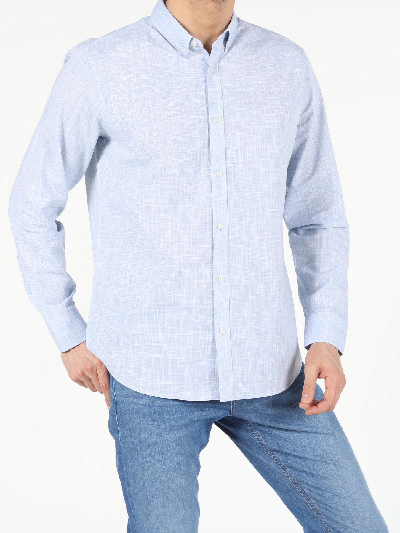 Сорочка повсякденна Colin’s модель CL1053685LBL Фото