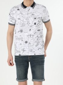 Поло Colin’s модель CL1053821WHT Фото