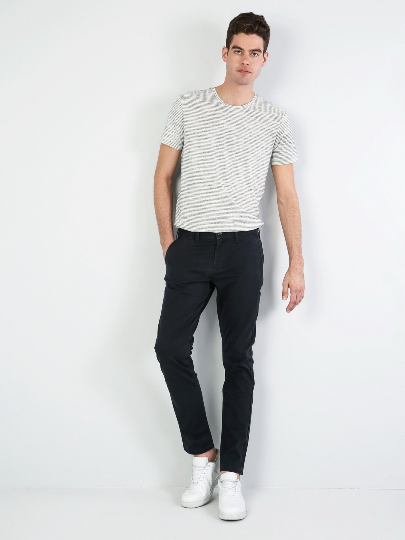 Брюки повседневные Colin’s модель CL1034594NAV Фото