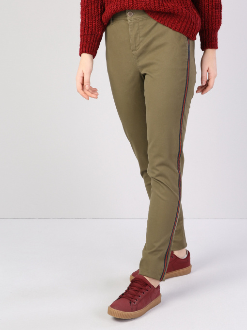 Брюки повседневные Colin’s модель CL1035519KHA Фото