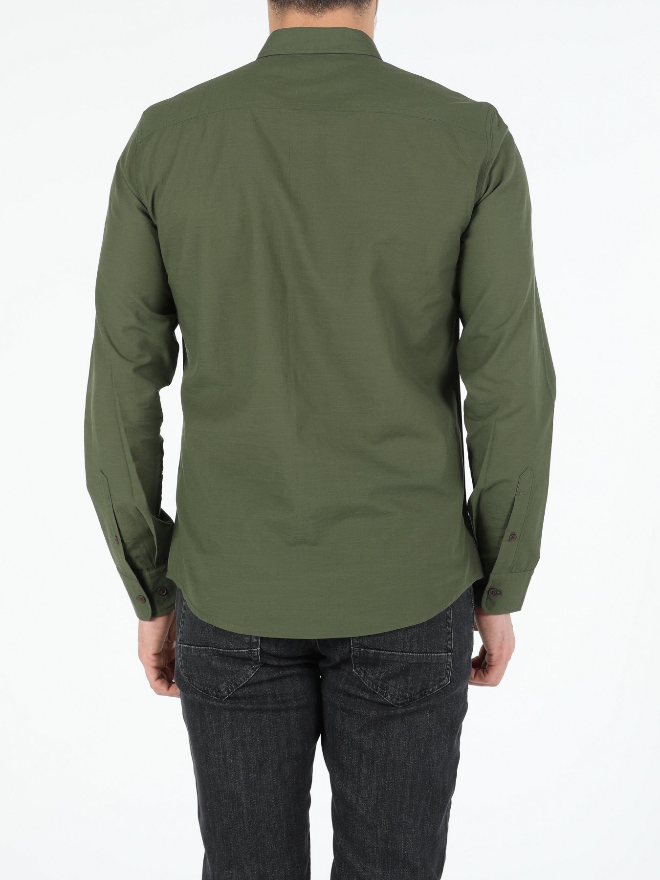 Рубашка повседневная Colin’s модель CL1053994DKH Рубашка повседневная Colin’s модель CL1053994DKH Фото