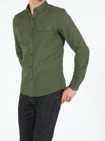 Рубашка повседневная Colin’s модель CL1053994DKH Рубашка повседневная Colin’s модель CL1053994DKH Фото