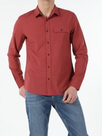 Рубашка повседневная Colin’s модель CL1053994TER Рубашка повседневная Colin’s модель CL1053994TER Фото