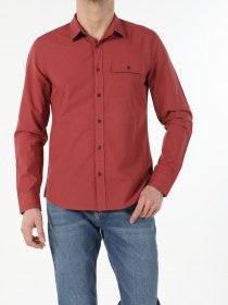 Рубашка повседневная Colin’s модель CL1053994TER Рубашка повседневная Colin’s модель CL1053994TER Фото