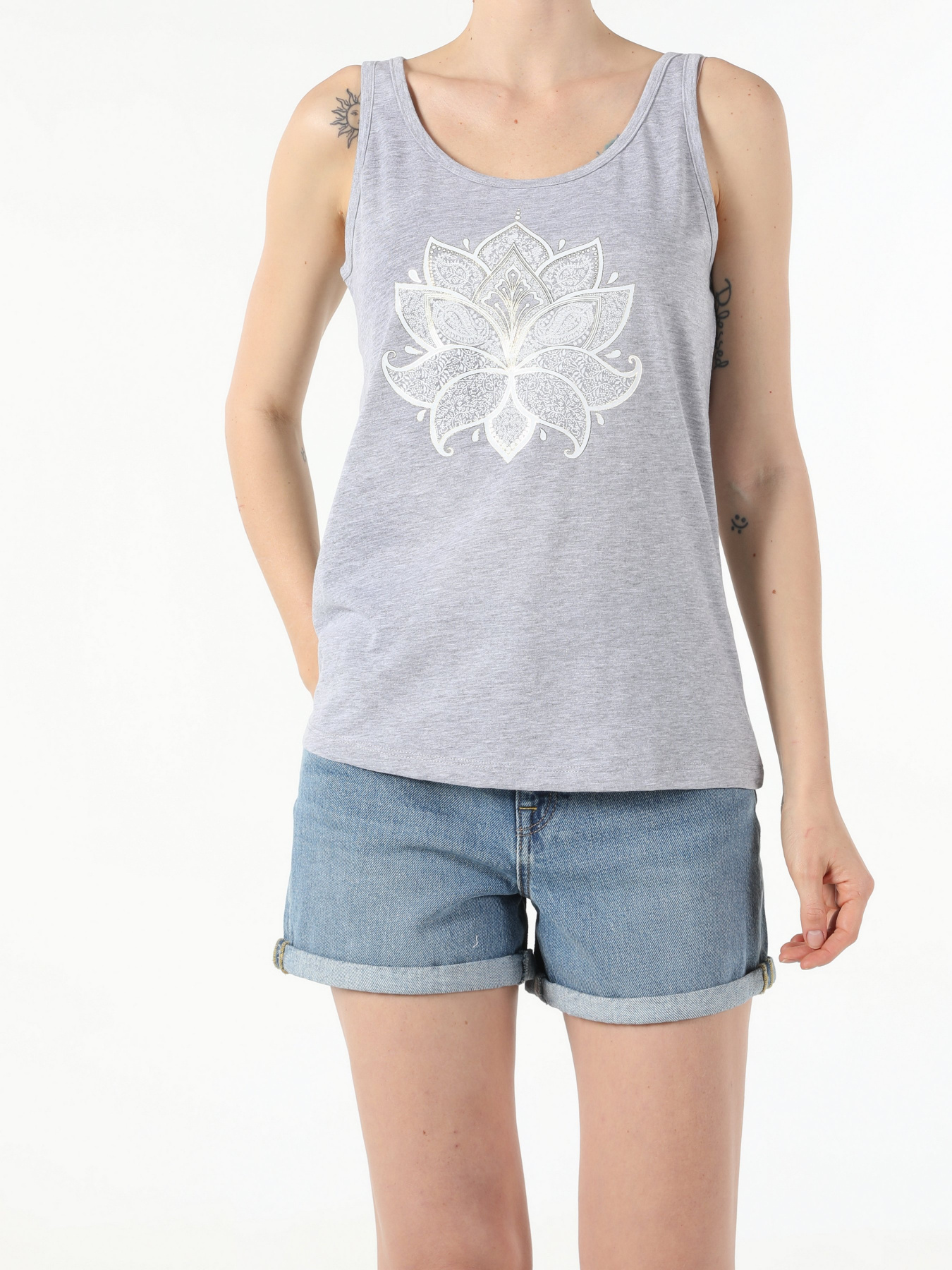 Майка для дома Colin’s модель CL1054026MGA Фото