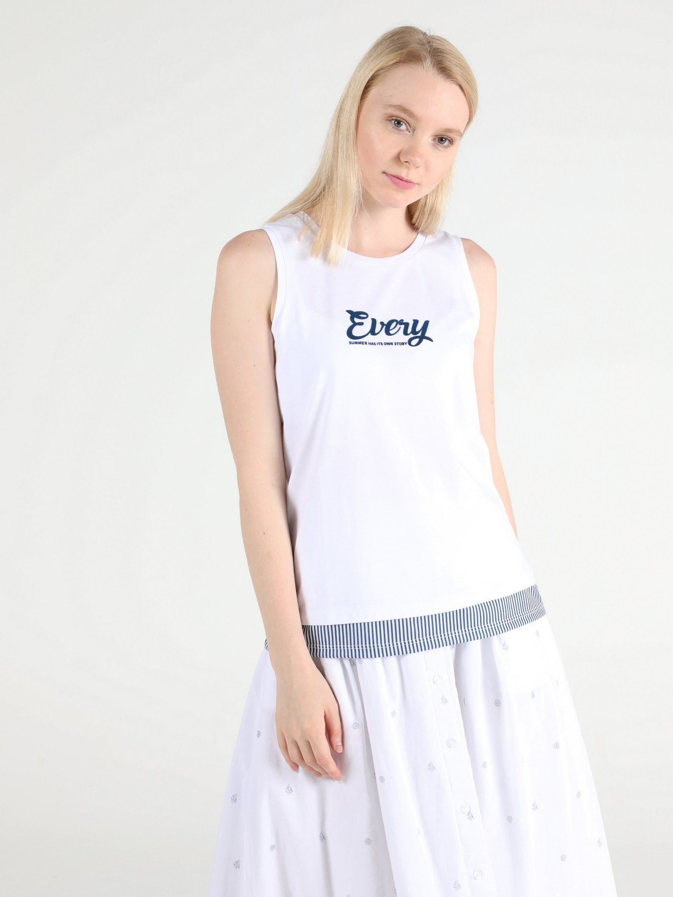 Майка для дому Colin’s модель CL1051941WHT Фото