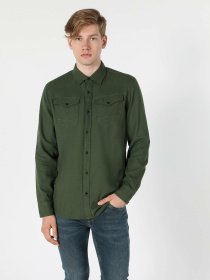 Рубашка повседневная Colin’s модель CL1050210KHA Фото