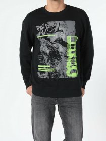 Світшот Colin’s модель CL1054845BLK Фото