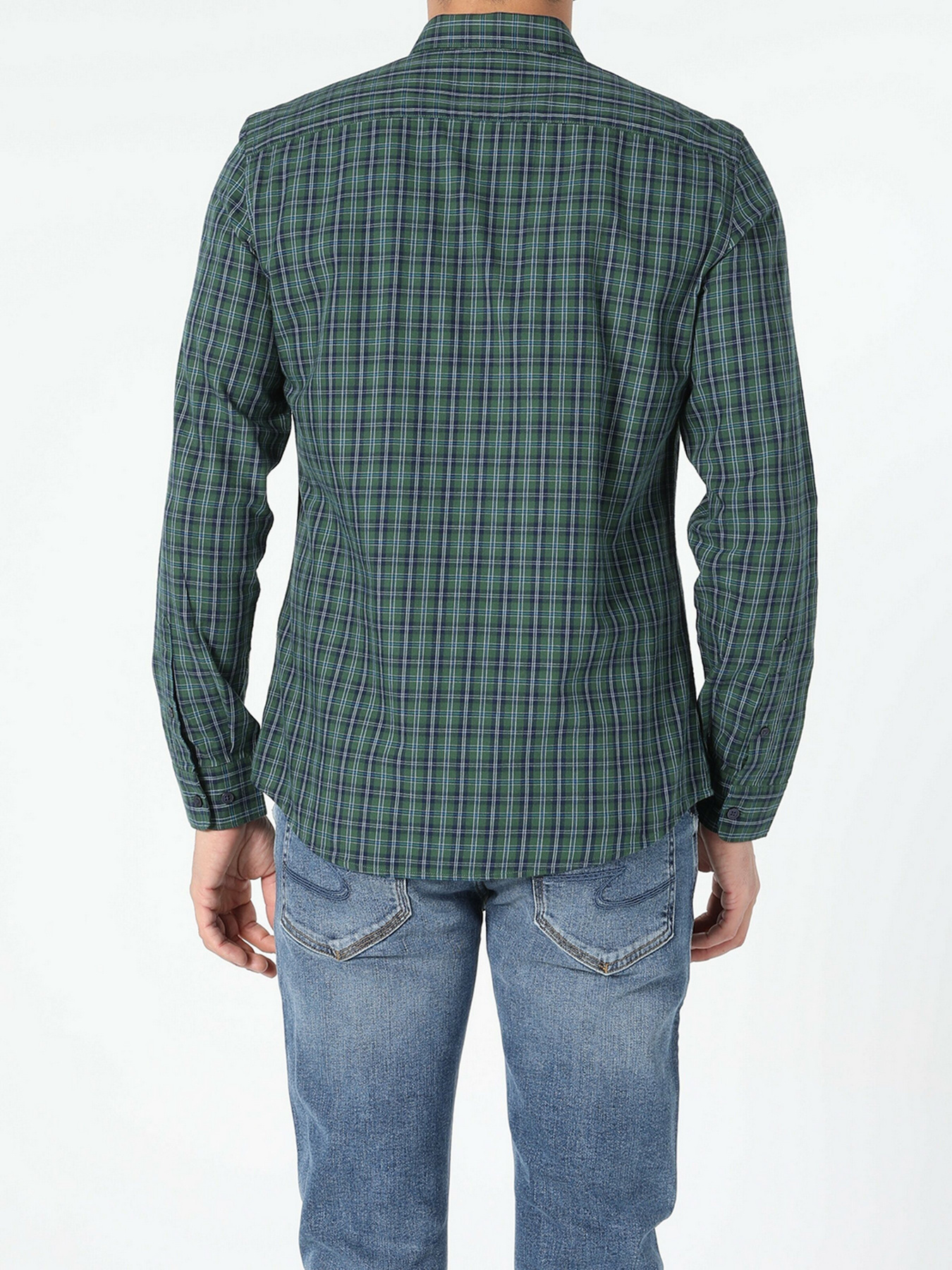 Рубашка повседневная Colin’s модель CL1054979GRN Фото