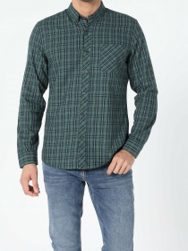 Рубашка повседневная Colin’s модель CL1054979GRN Фото