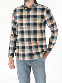 Рубашка повседневная Colin’s модель CL1055594GRN Фото