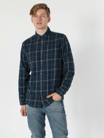 Рубашка повседневная Colin’s модель CL1055660NAV Фото