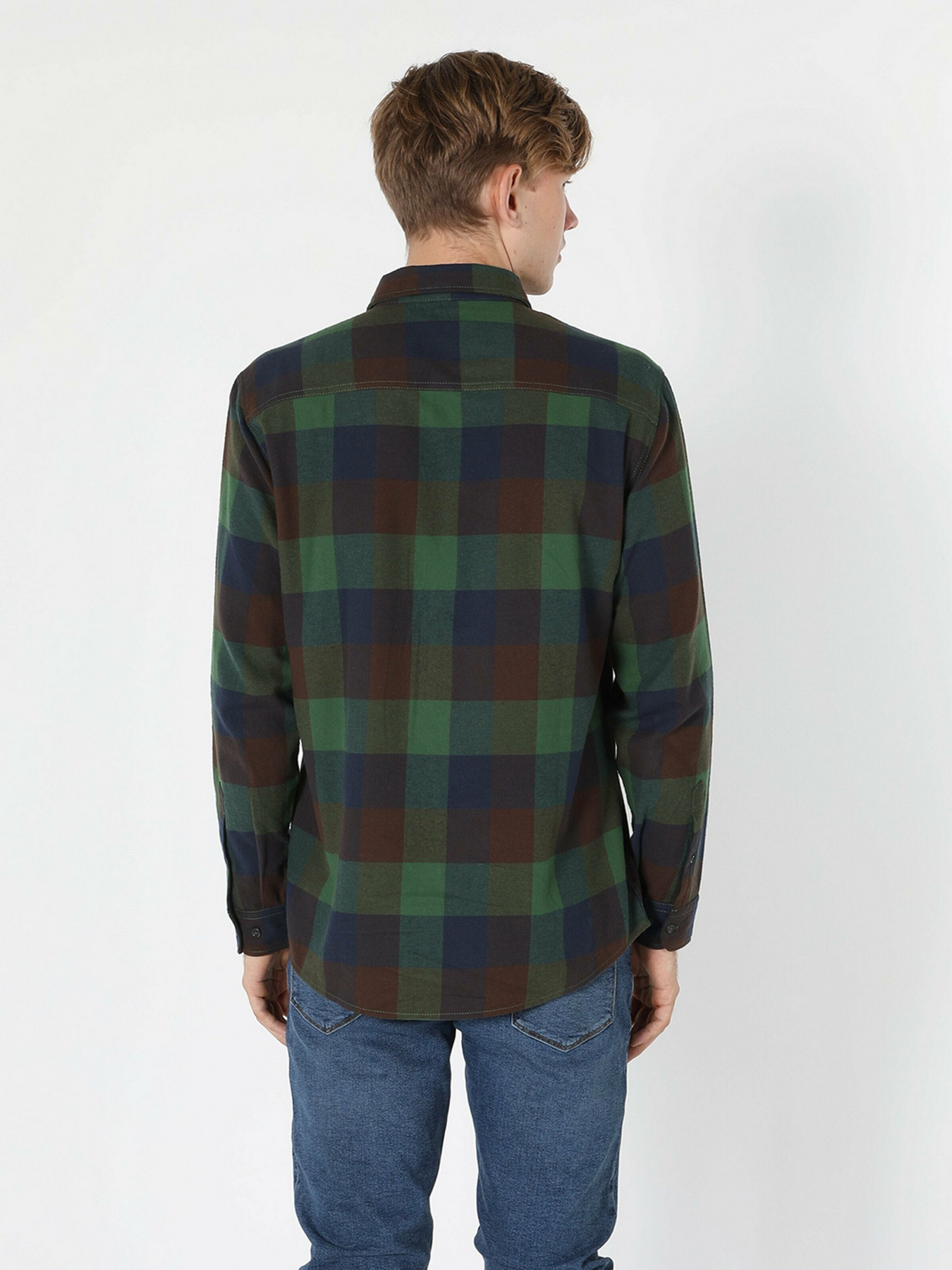 Рубашка повседневная Colin’s модель CL1055668KHA Фото