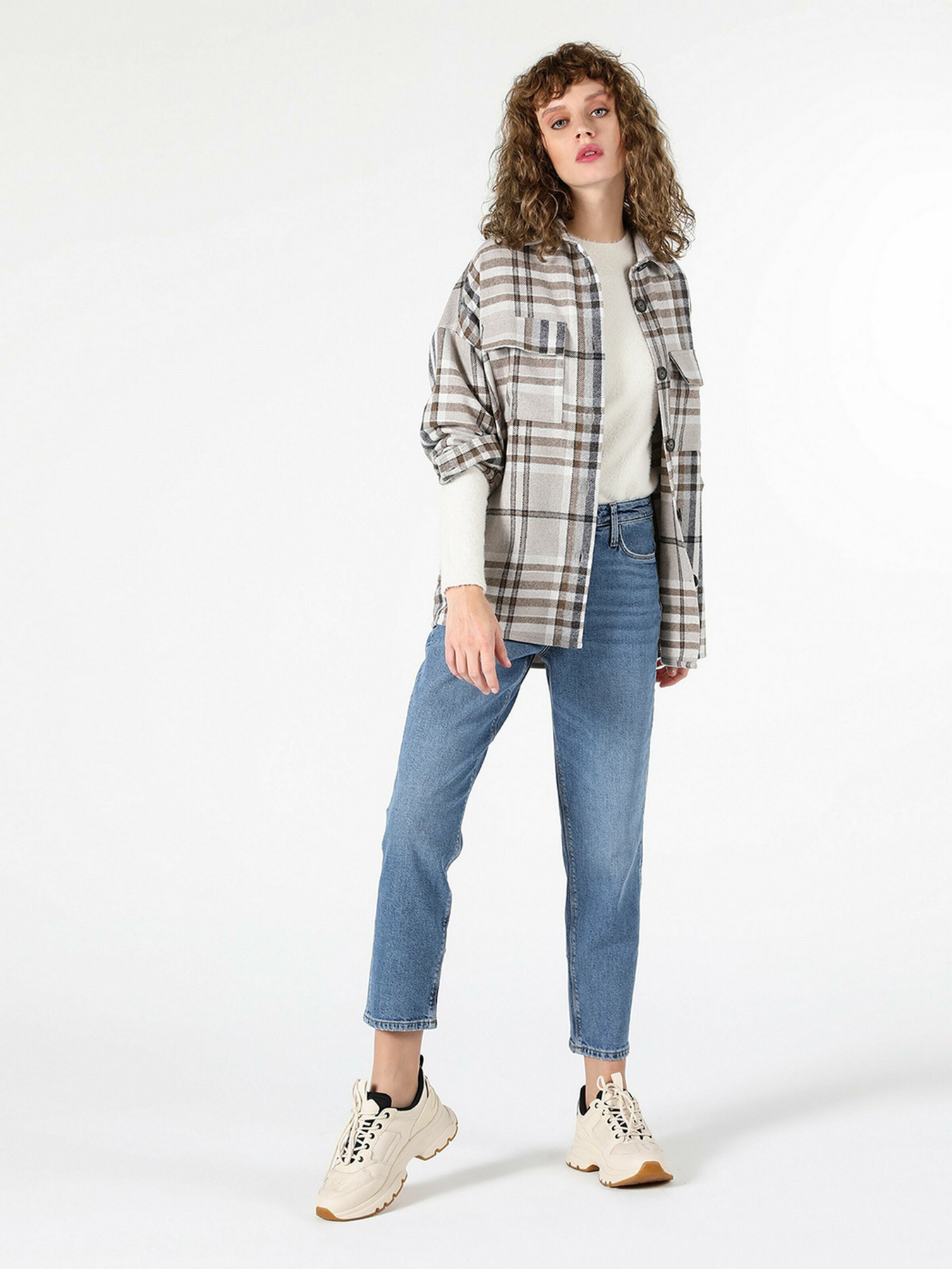 Куртка-рубашка Colin’s модель CL1055829BEI Фото