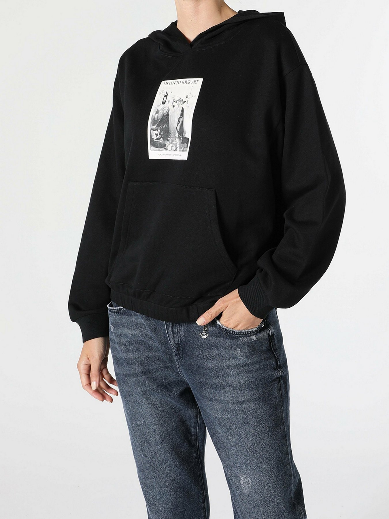 Худи Colin’s модель CL1055904BLK Фото