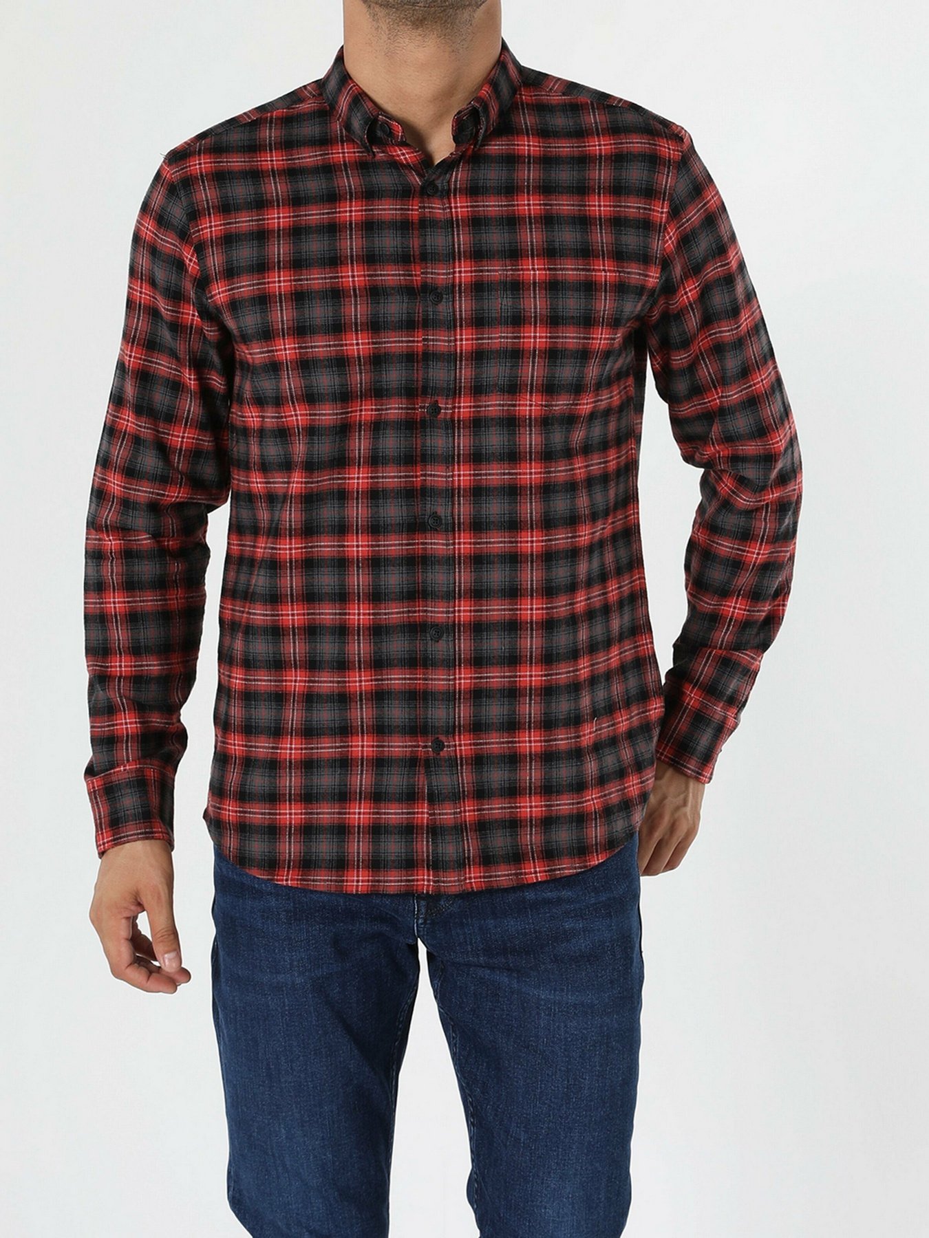 Сорочка повсякденна Colin’s модель CL1055947RED Фото