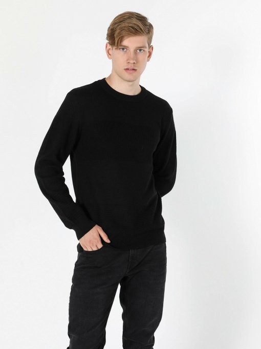 Свитер Colin’s модель CL1056032BLK Фото