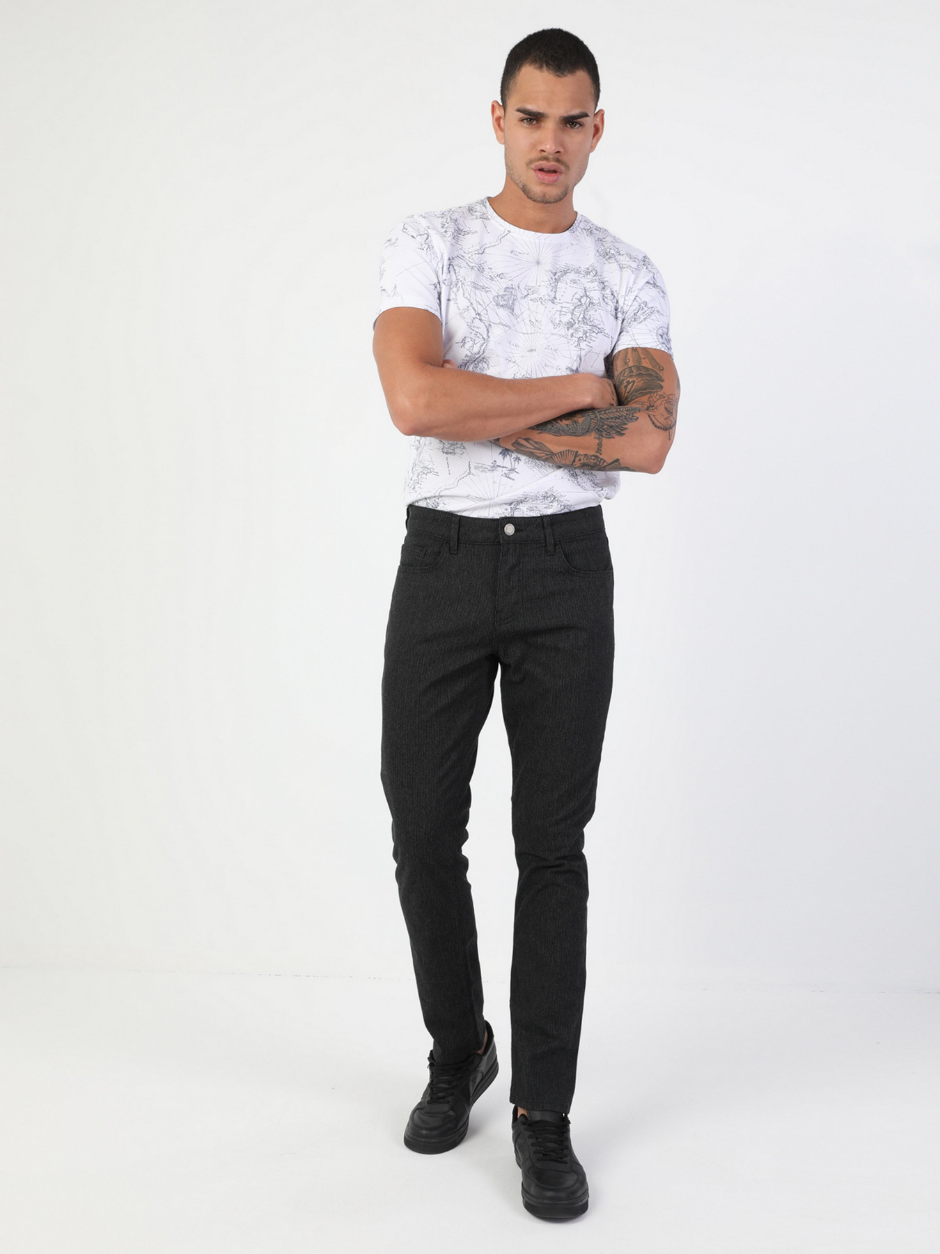 Повседневные штаны Colin’s модель CL1047343ANT Повседневные штаны Colin’s модель CL1047343ANT Фото