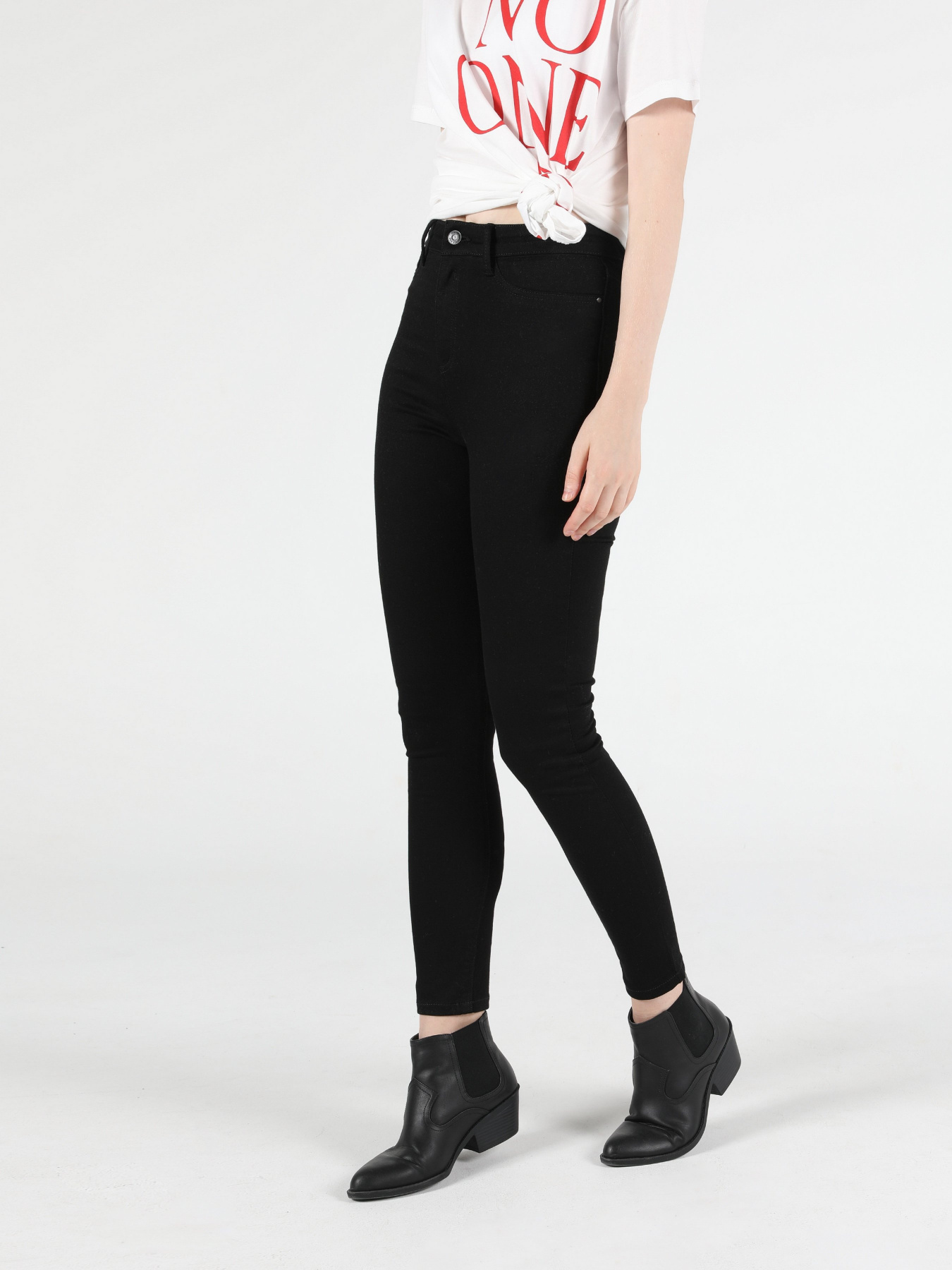 Скинни джинсы Colin’s модель CL1047989BLK Фото