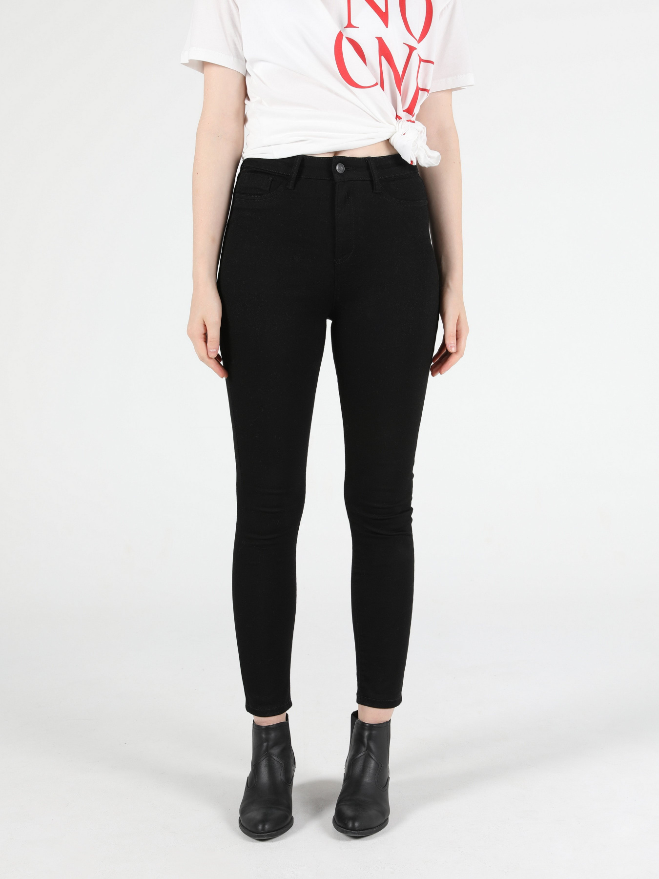 Скинни джинсы Colin’s модель CL1047989BLK Фото