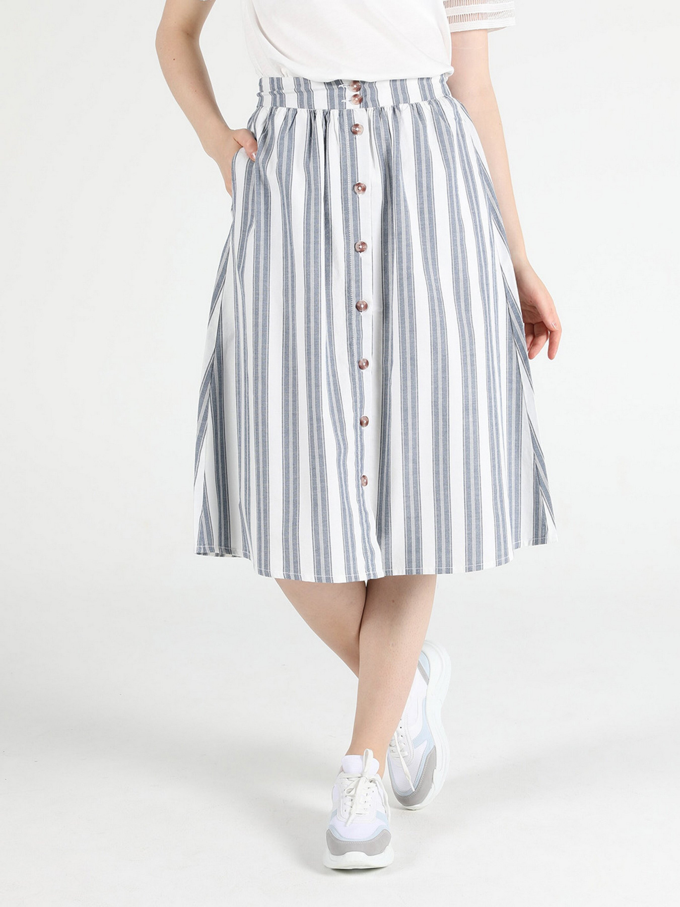 Юбка миди Colin’s модель CL1049035BLI Фото