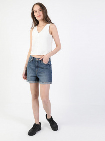 Шорты джинсовые Colin’s модель CL1049728DN41008 Фото