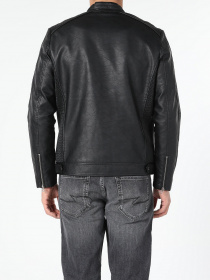 Шкіряна куртка Colin’s модель CL1052389BLK Фото