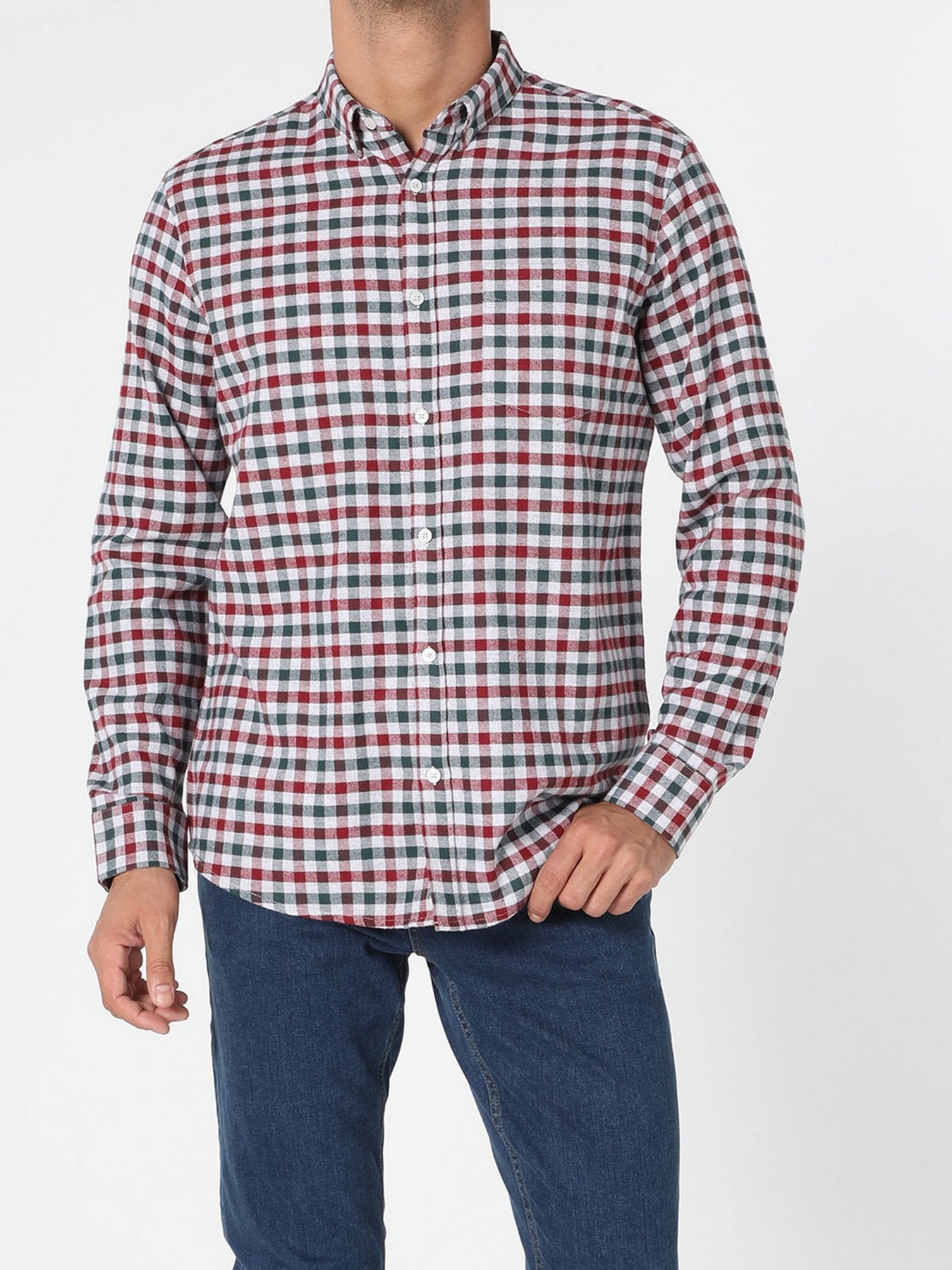 Сорочка повсякденна Colin’s модель CL1052801GRN Фото