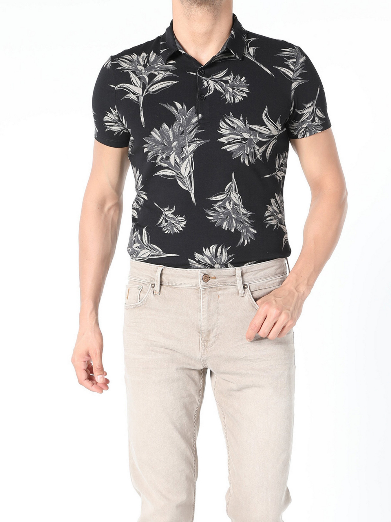 Поло Colin’s модель CL1052871BLK Фото