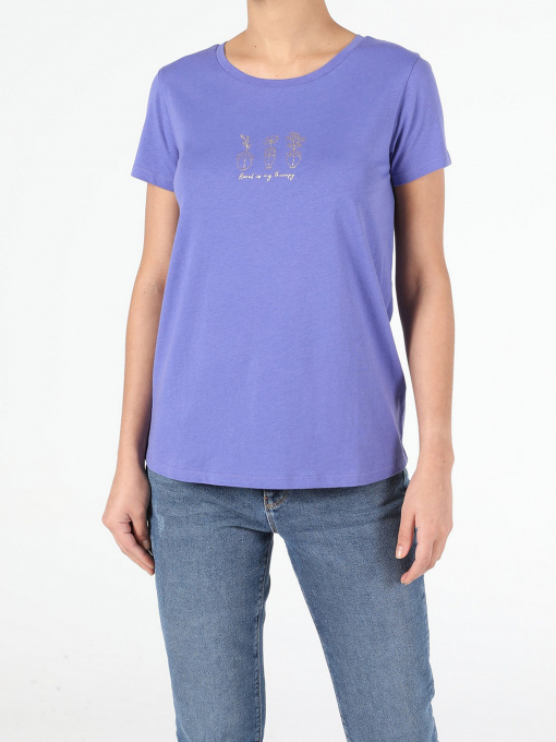 Футболка Colin’s модель CL1053349PRP Фото