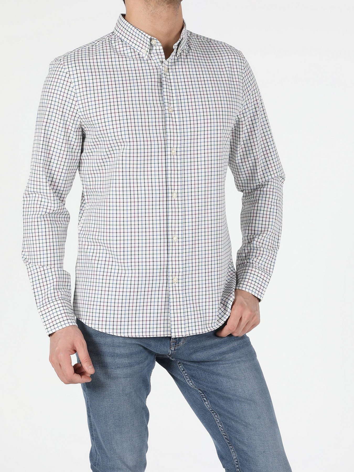 Сорочка повсякденна Colin’s модель CL1053593WHT Сорочка повсякденна Colin’s модель CL1053593WHT Фото