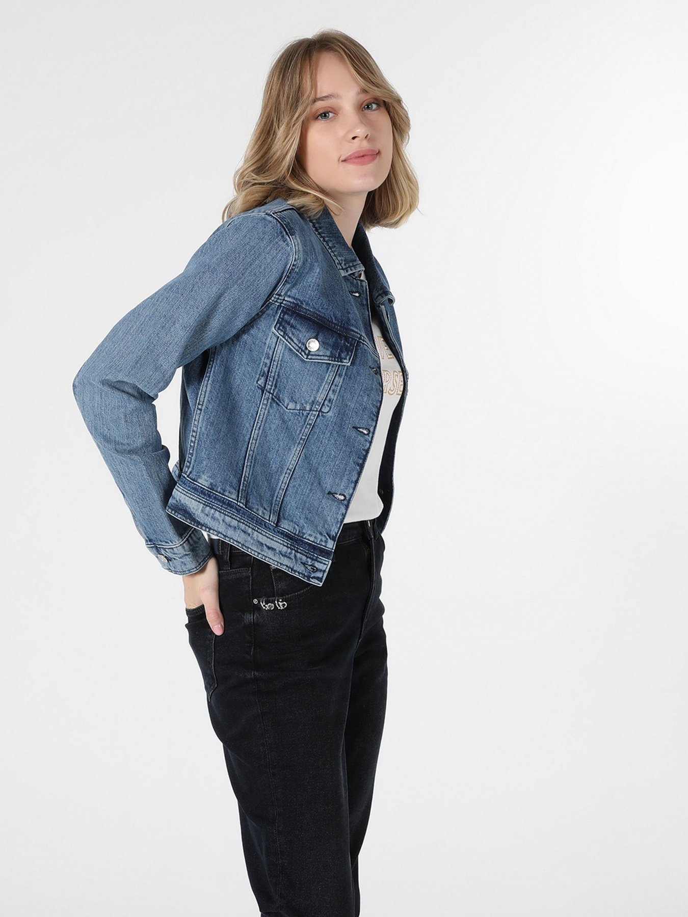 Джинсова куртка Colin’s модель CL1054657DN41369 Фото