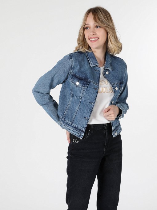 Джинсовая куртка Colin’s модель CL1054657DN41369 Фото