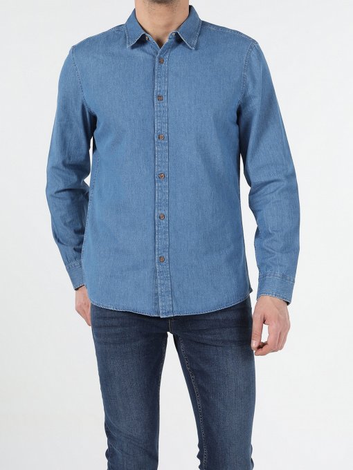 Рубашка повседневная Colin’s модель CL1054776DN41412 Фото