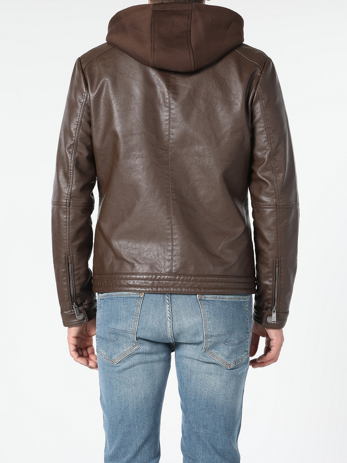 Куртка кожаная Colin’s модель CL1054817BRW Куртка кожаная Colin’s модель CL1054817BRW Фото