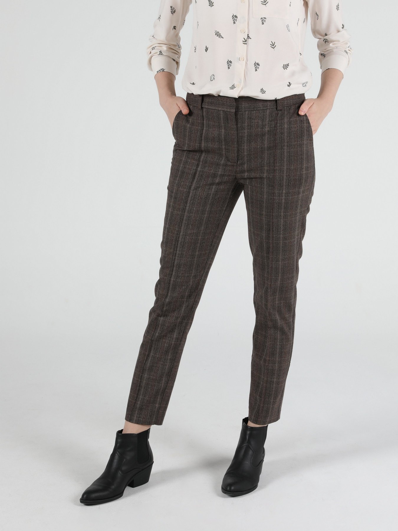 Брюки повседневные Colin’s модель CL1050720BRW Фото