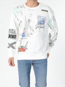 Світшот Colin’s модель CL1054847WHT Фото