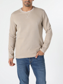 Лонгслив Colin’s модель CL1054848BEI Фото