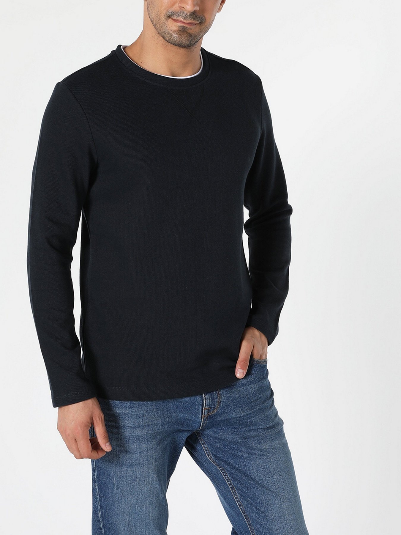 Лонгслів Colin’s модель CL1054848NAV Фото